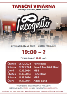 Taneční večer v Taneční vinárně Incognito 1